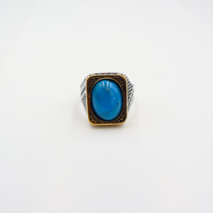 Bague en argent 925 Pierre turquoise