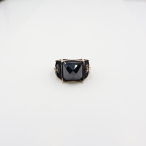 Bague en argent 925 Pierre Onyx
