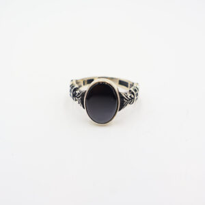 Bague en argent 925 Pierre Onyx