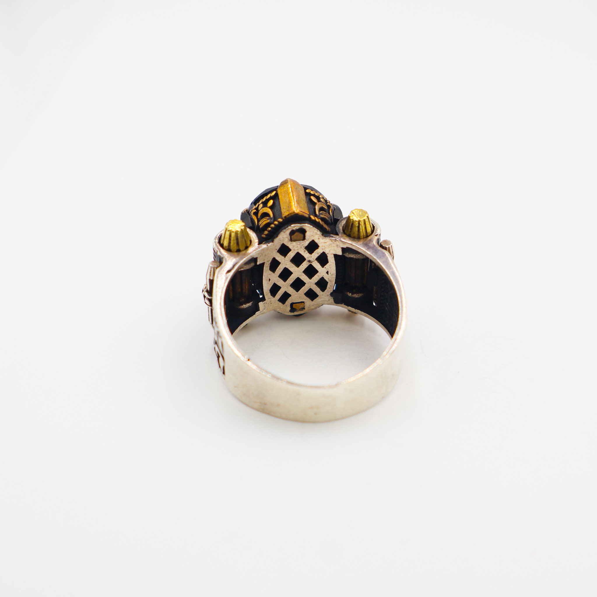 Bague en Argent 925 Pierre Onyx – Image 3