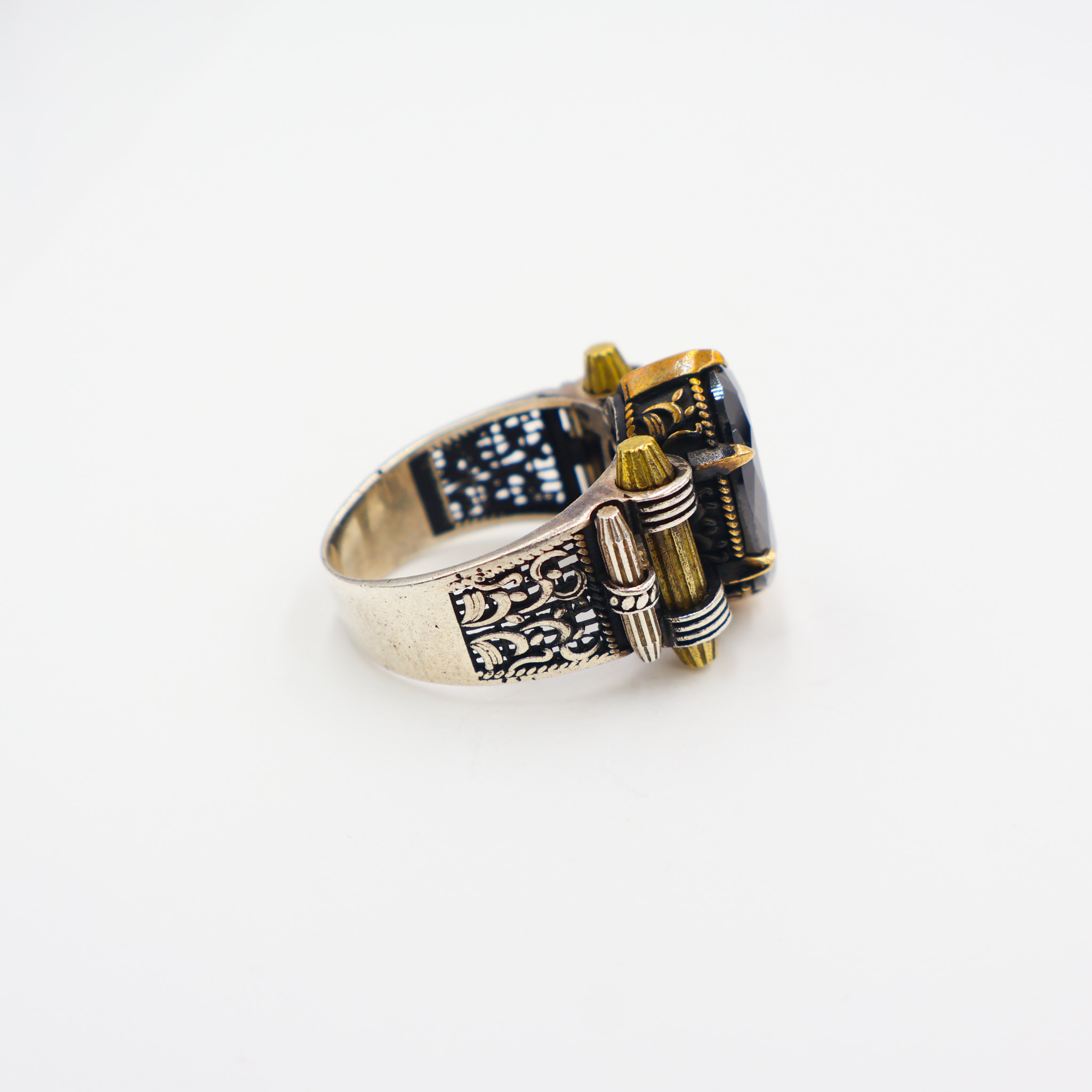 Bague en Argent 925 Pierre Onyx – Image 4