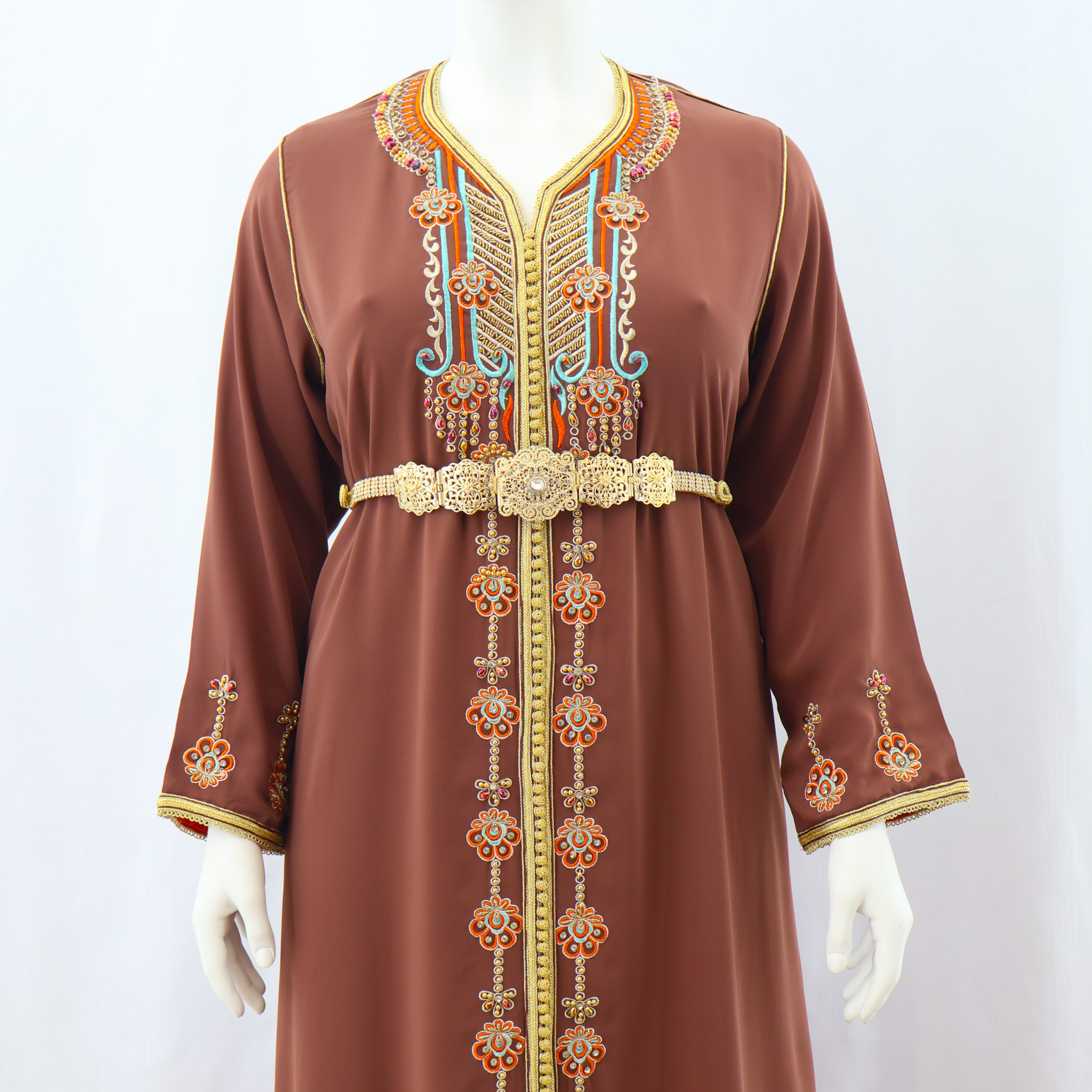 Caftan Doublé perlé a main – Image 2