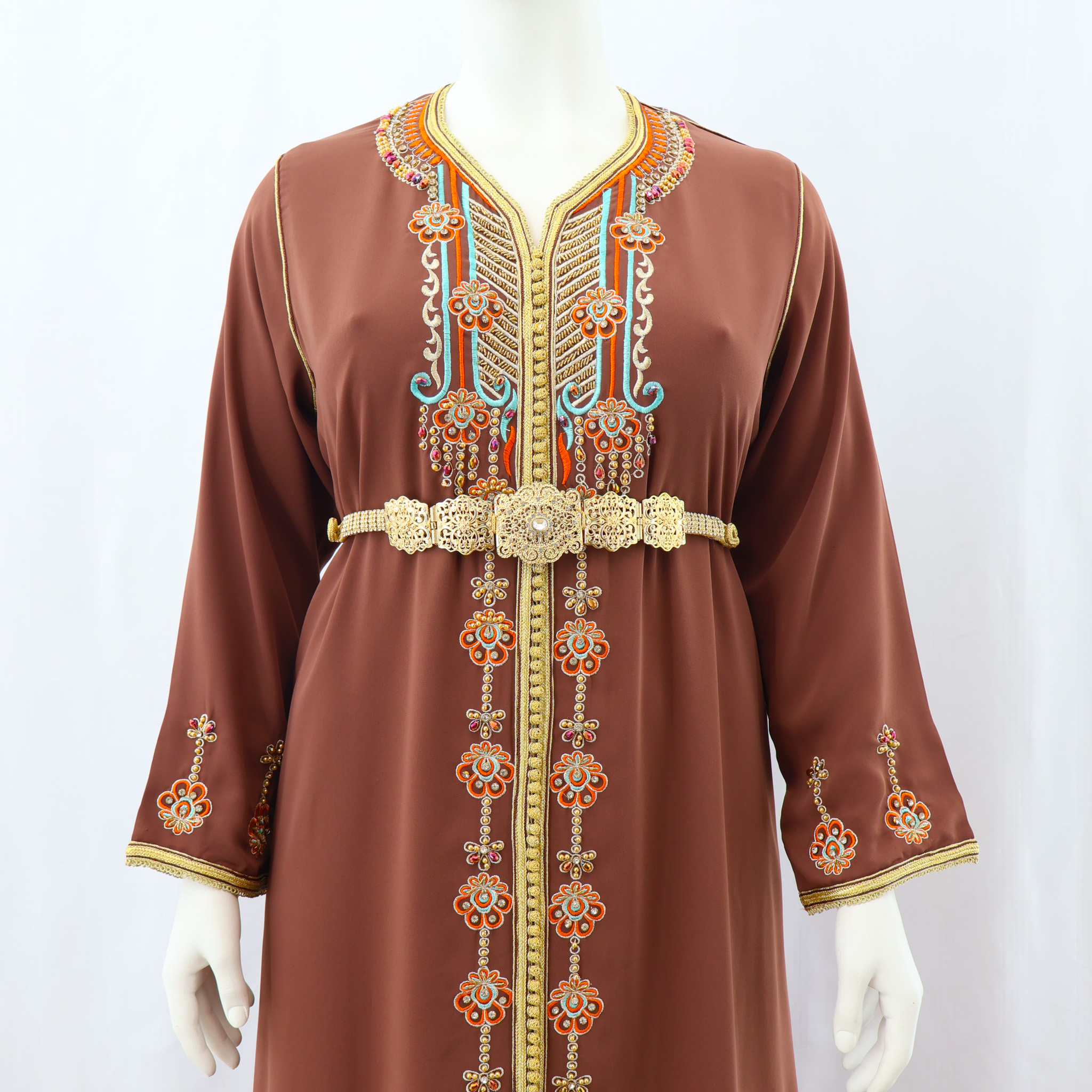 Caftan Doublé perlé a main – Image 4