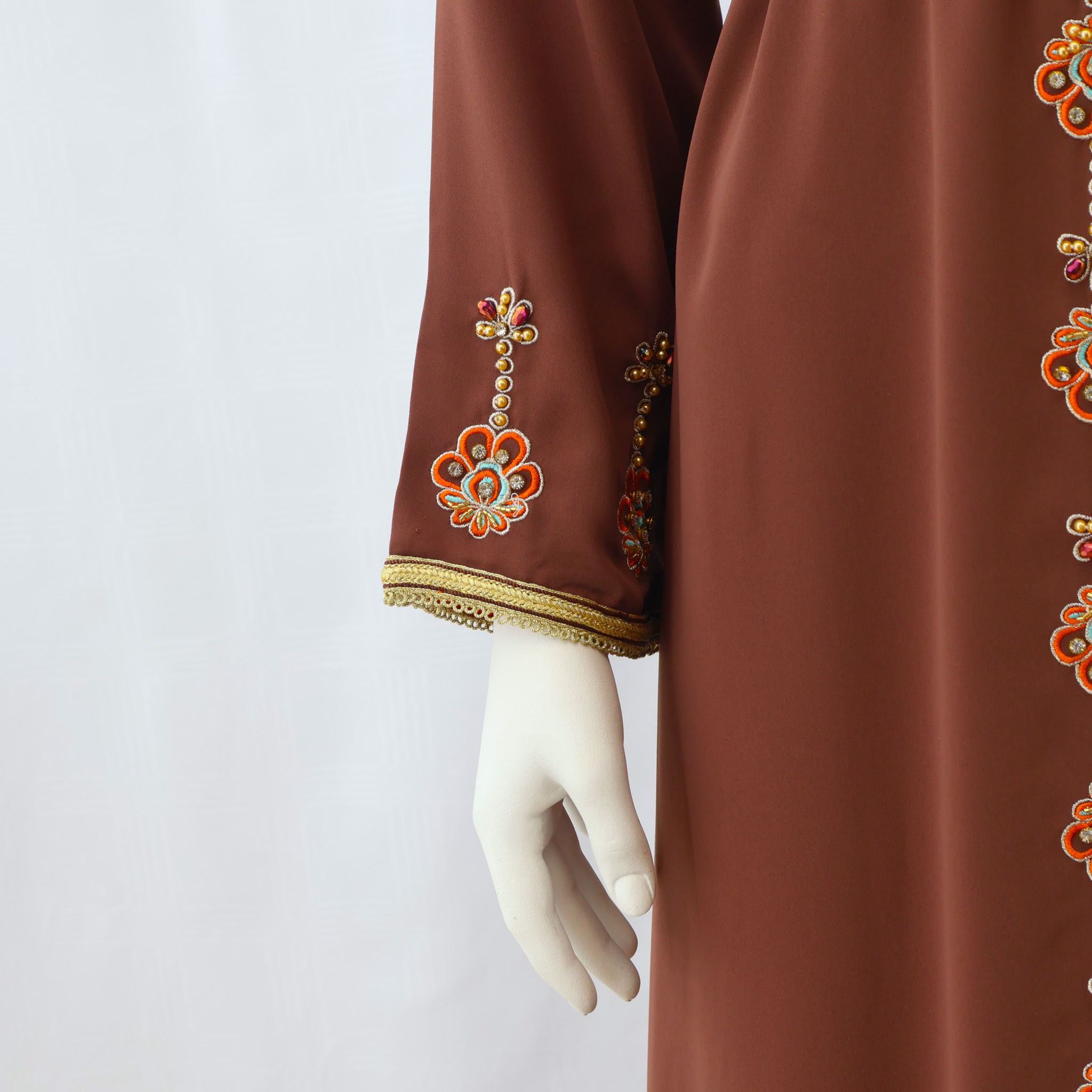 Caftan Doublé perlé a main – Image 7