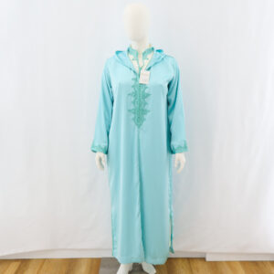 Jellaba deux pièces en crêpe