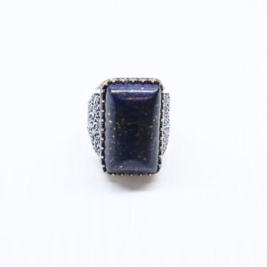 Bague en argent 925 Pierre lapis-lazuli