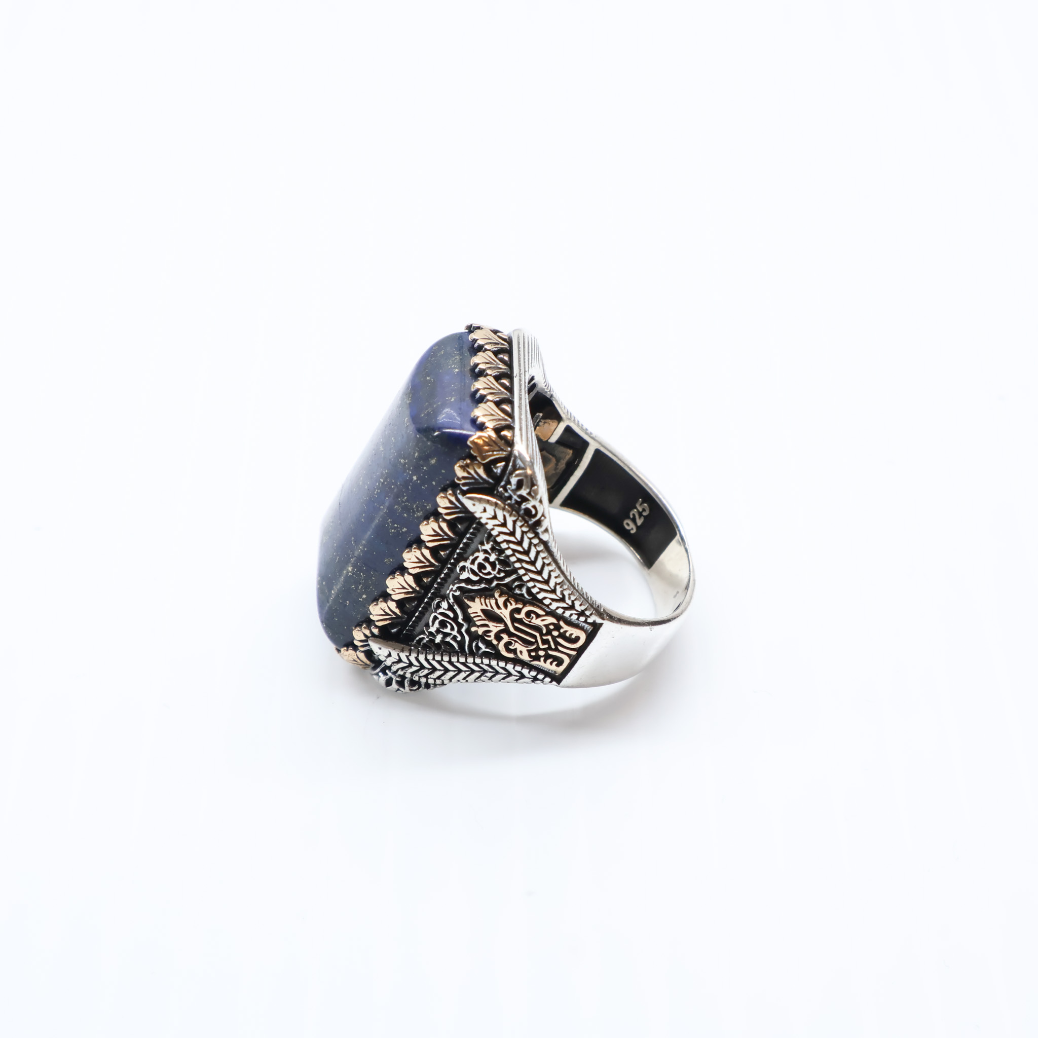 Bague en argent 925 Pierre lapis-lazuli – Image 4