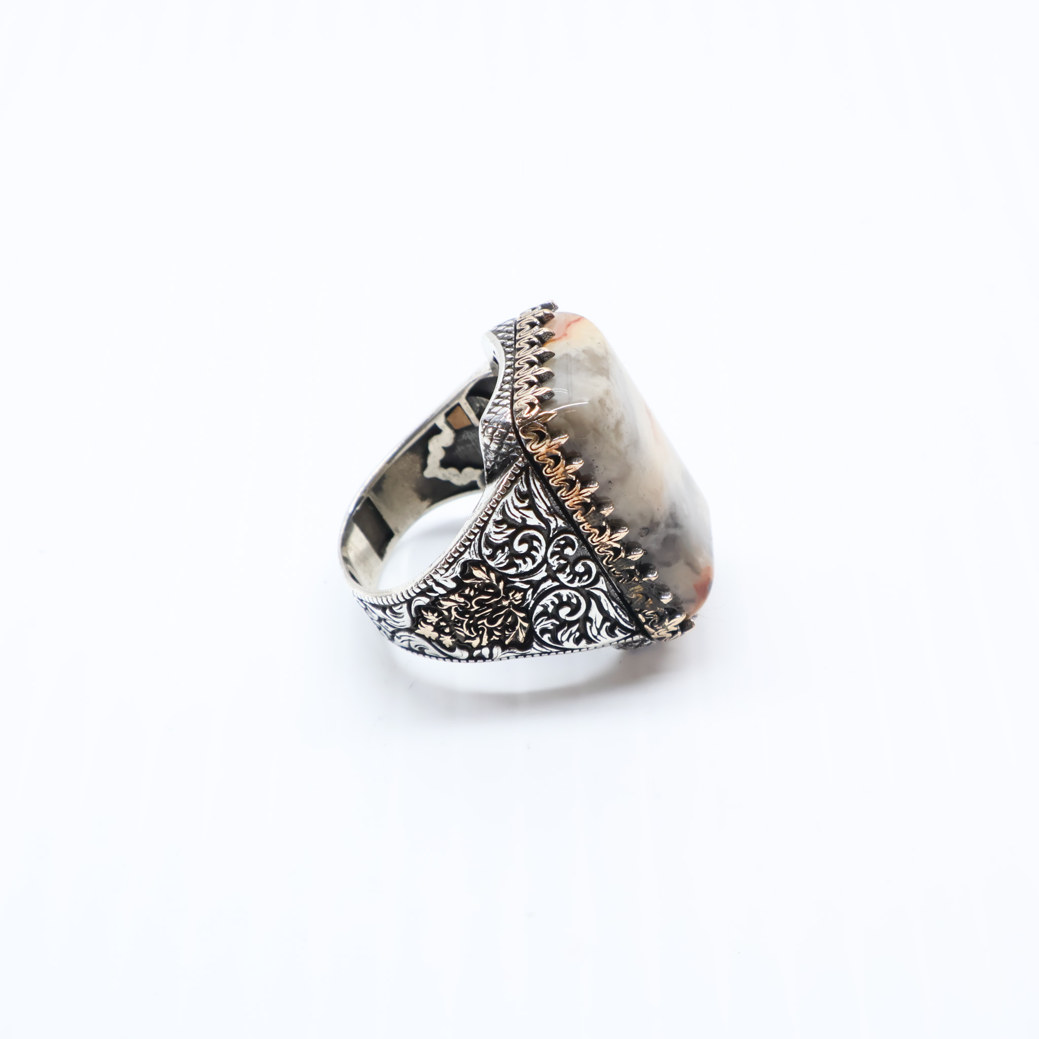 Bague en argent 925 Pierre Naturelle – Image 4