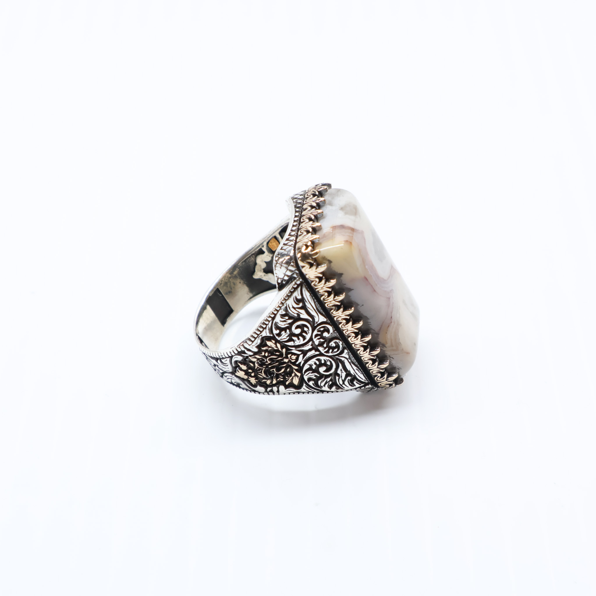 Bague en argent 925 Pierre Naturelle – Image 12