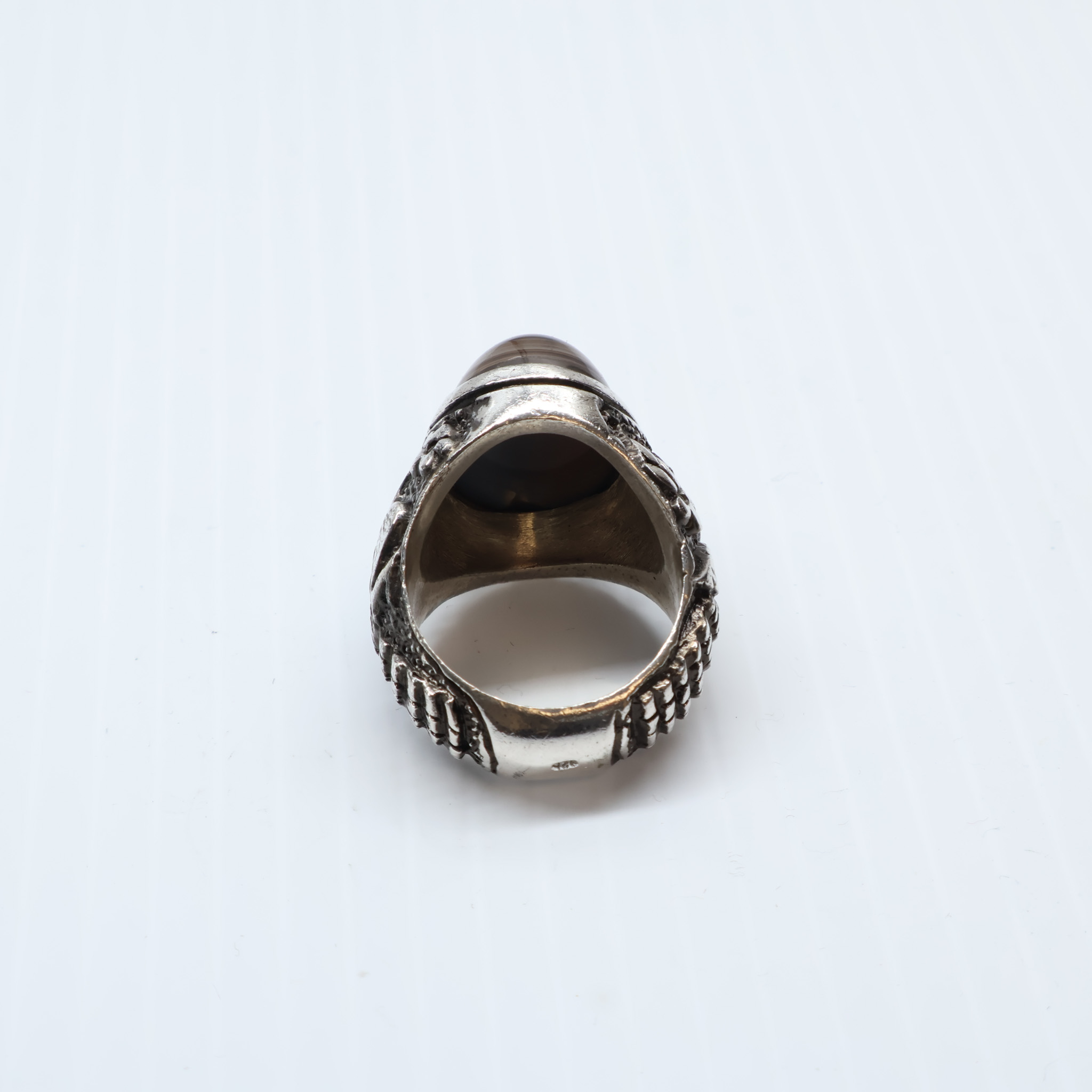 Bague en argent 925 Agate Suleyman – Image 4