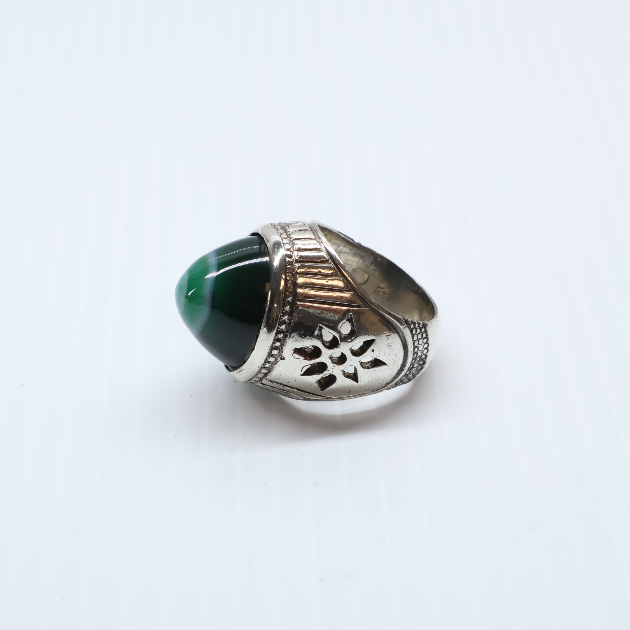 Bague en Argent 925 Pierre Agete Yemani Sulaimani – Image 3