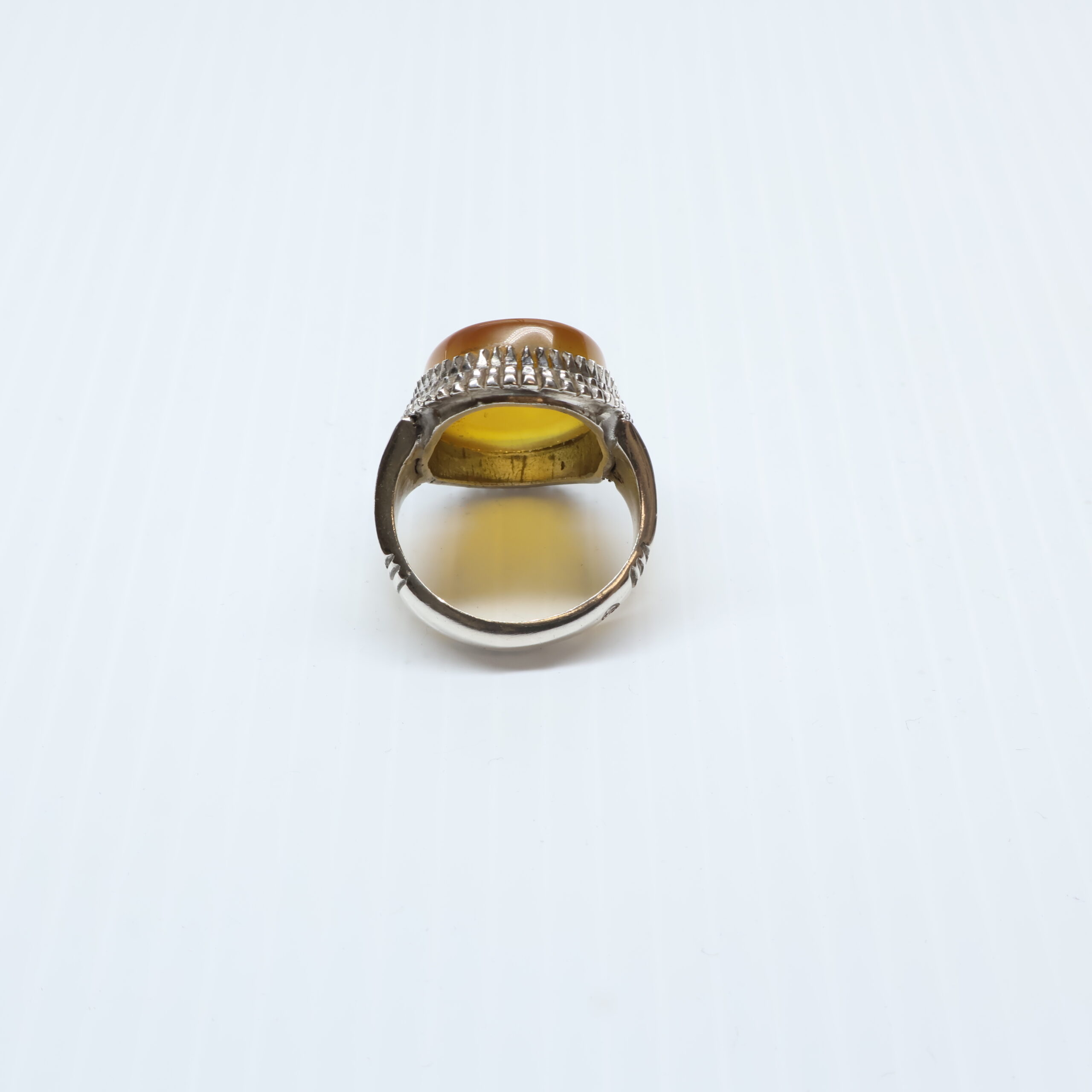 Bague en Argent 925 agate Yemani – Image 4