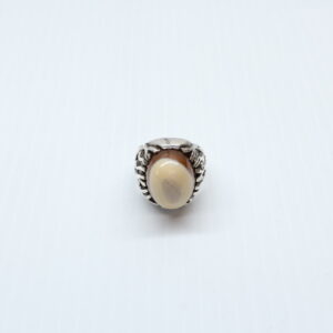 Bague en Argent 925 agate yemani