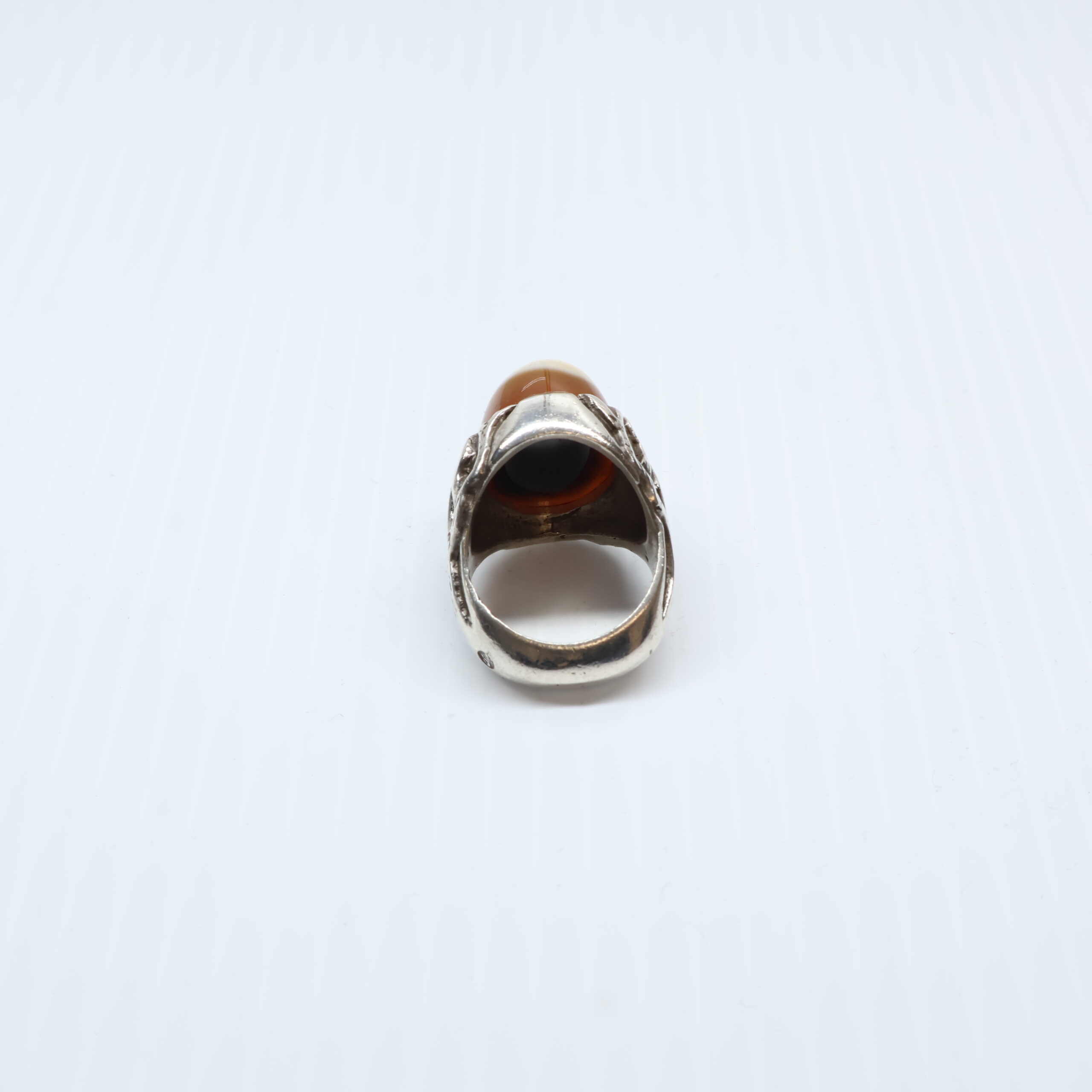 Bague en Argent 925 agate yemani – Image 4