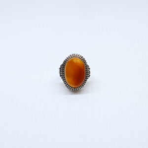 Bague en Argent 925 agate yemani