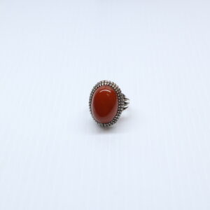 Bague en Argent 925 agate yemani