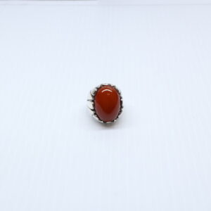 Bague en Argent 925 agate yemani