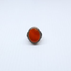 Bague en Argent 925 agate yemani