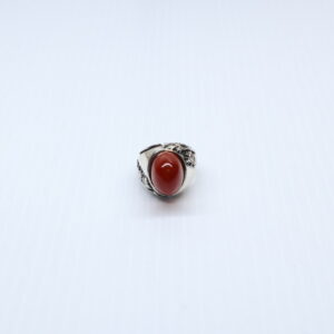 Bague en Argent 925 agate yemani