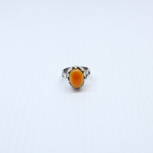 Bague en Argent 925 agate yemani