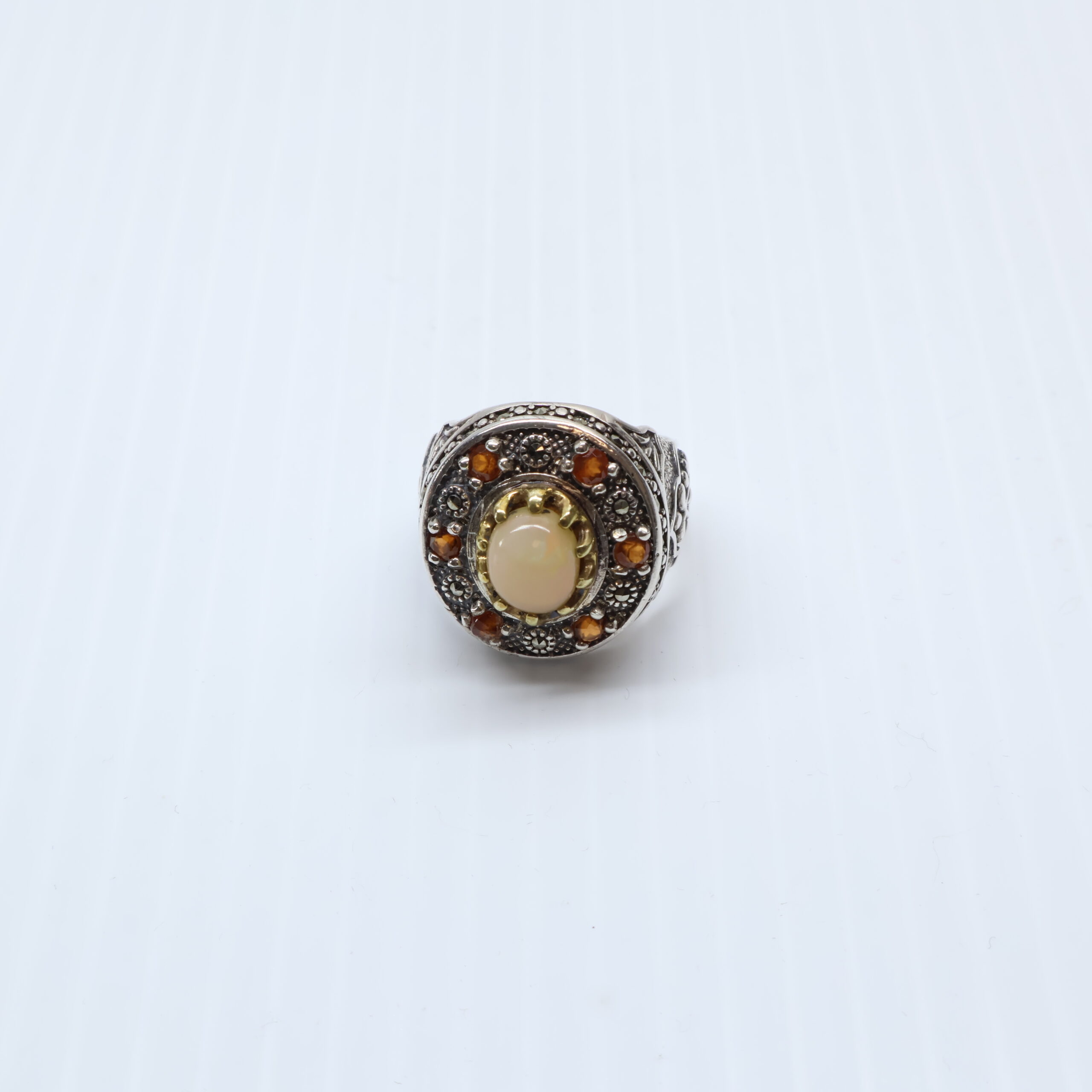 Bague en Argent 925 Pierre Opale