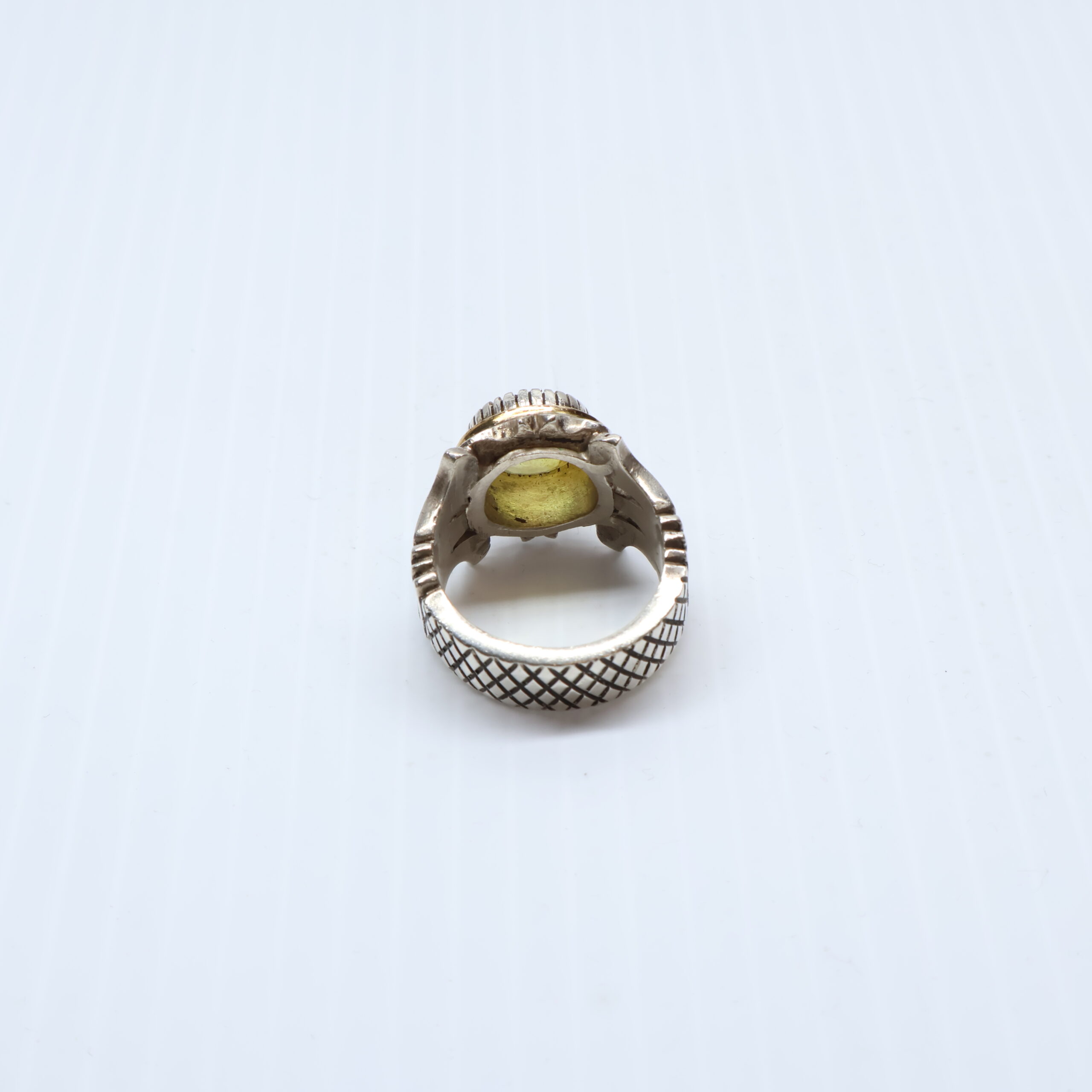 Bague en Argent 925 Pierre Citrine – Image 4