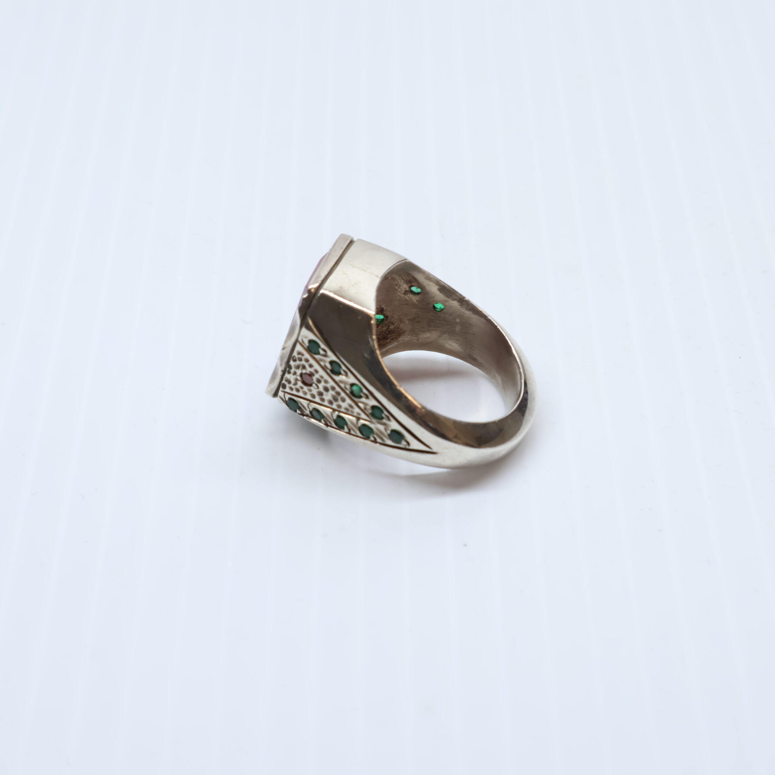 Bague en Argent 925 Pierre Rubis – Image 2