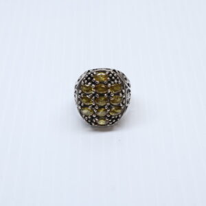 Bague en Argent 925 Peirres Citrine