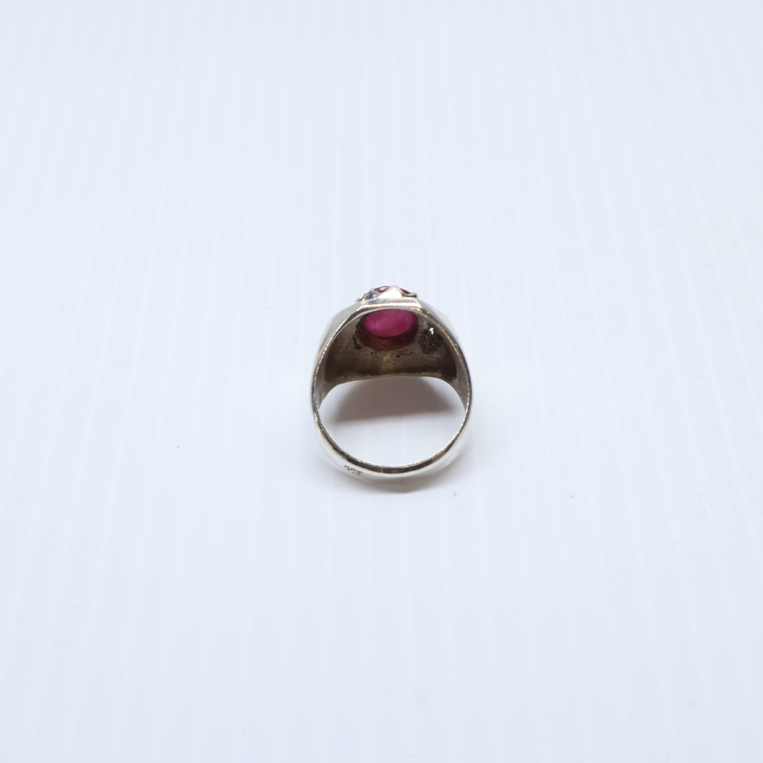 Bague en Argent 925 Pierre Rubis – Image 4