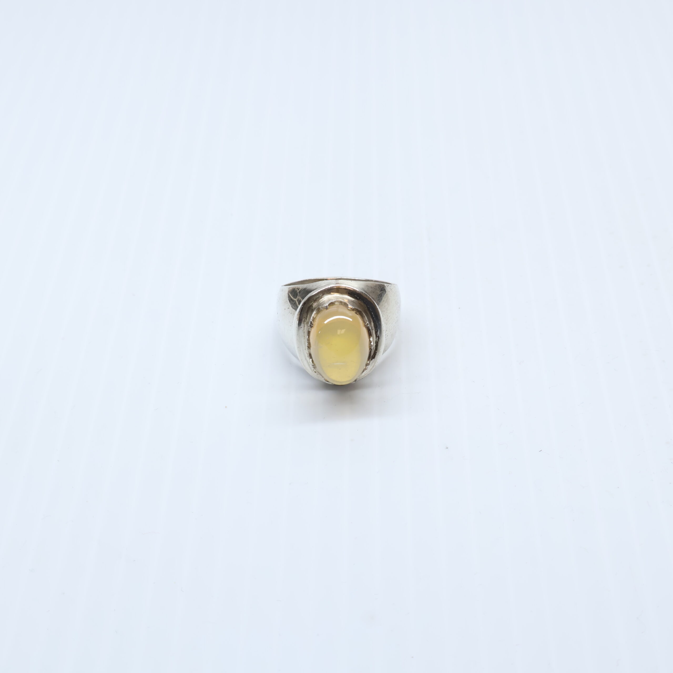 Bague en Argent 925 Pierre Rubi Etoiles