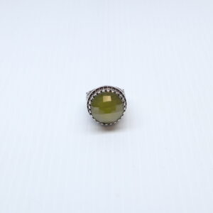 Bague en Argent 925 Pierre Jade