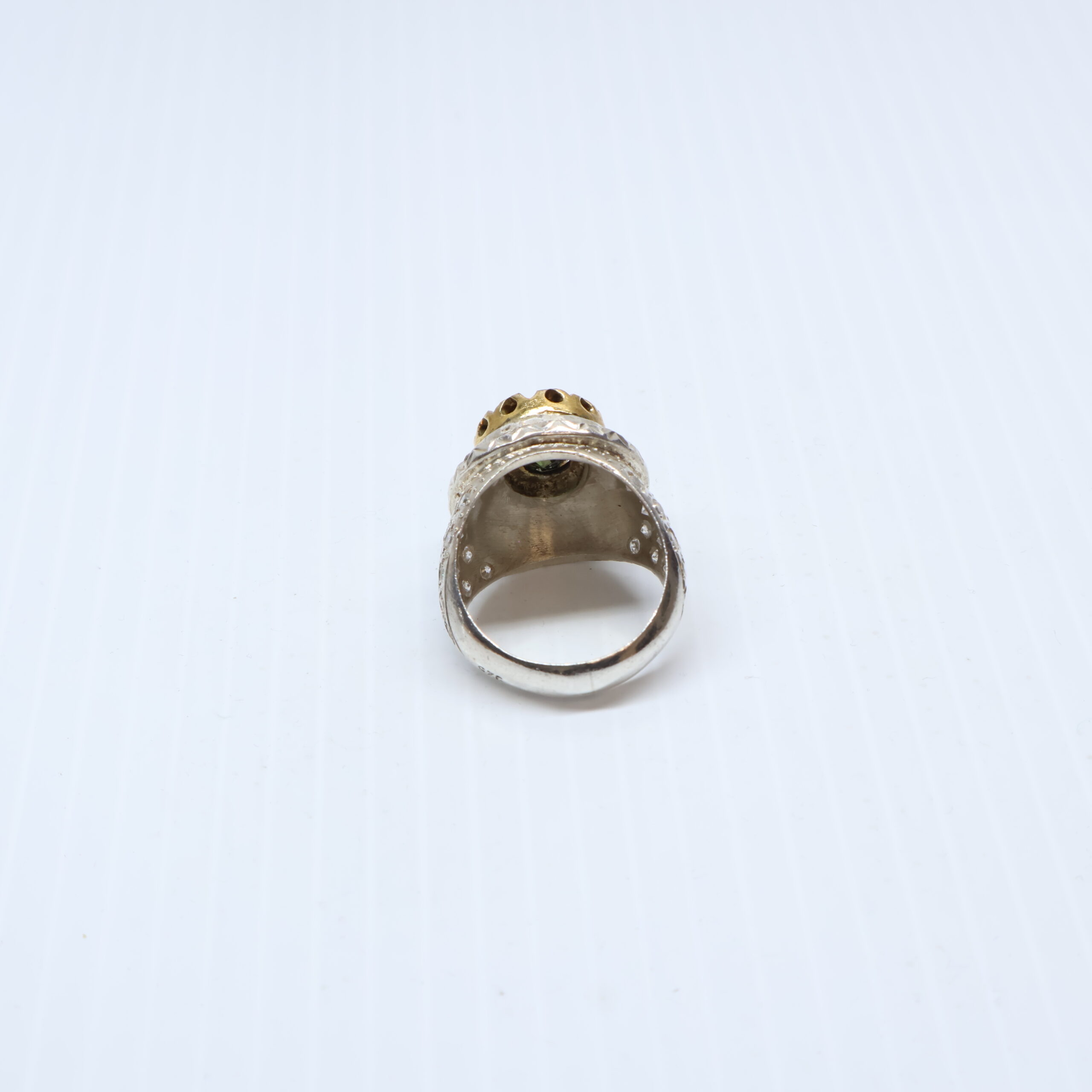 Bague en Argent 925 Pierre Moissanate – Image 5
